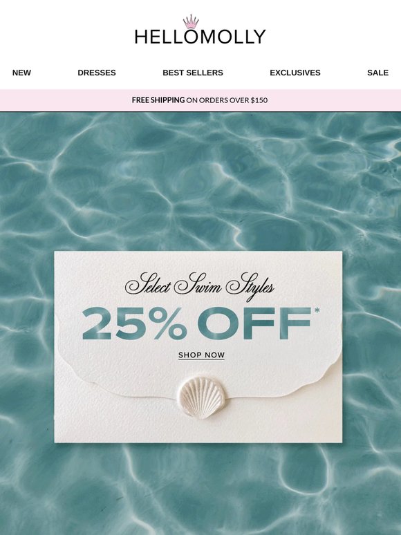 FLASH SALE: SWIM* 👙