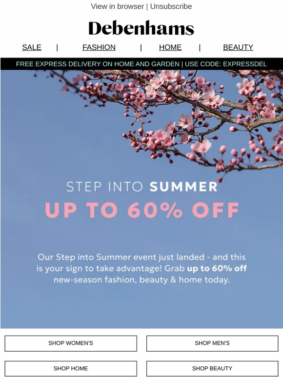 Ready to Step into Summer?