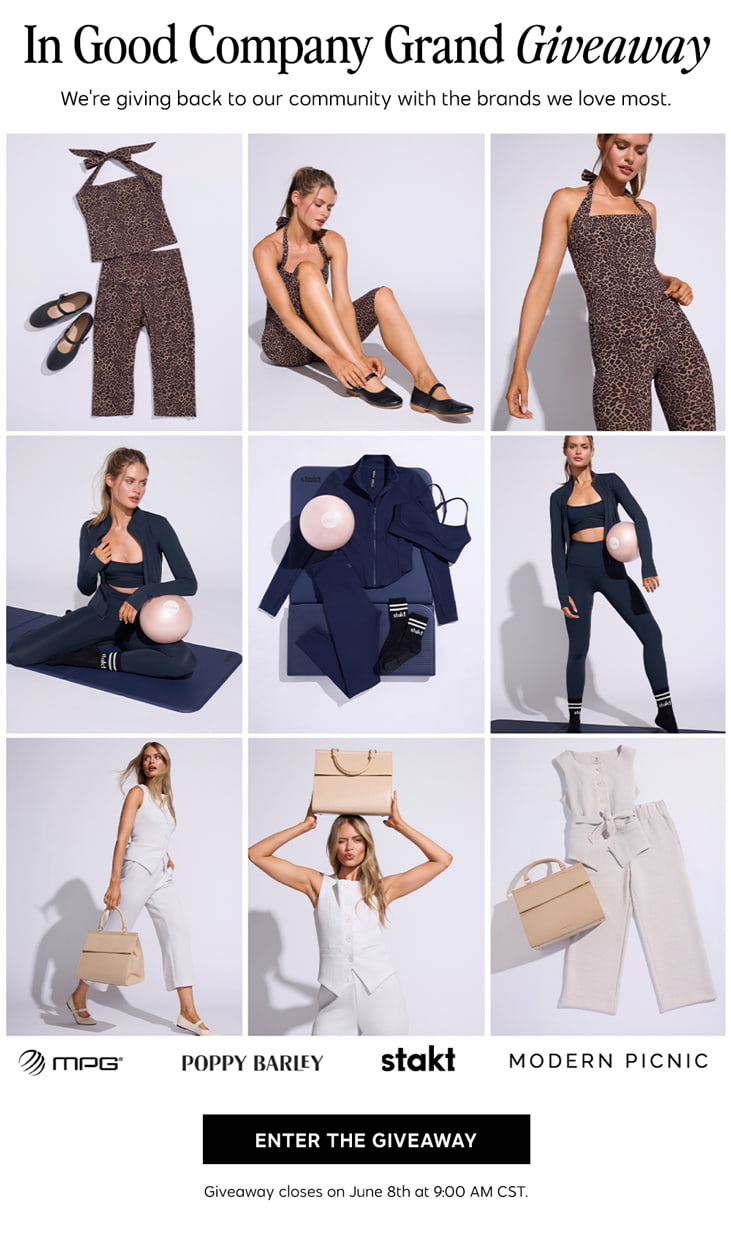 In Good Company Grand Giveaway