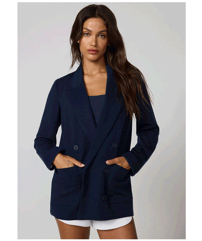 Shop Performance Double Breasted Blazer