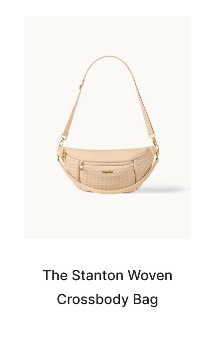 The Stanton Woven Crossbody Bag >
