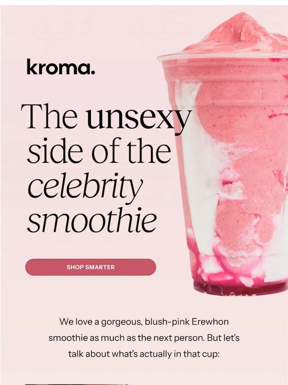 The Truth About That Celeb Smoothie...