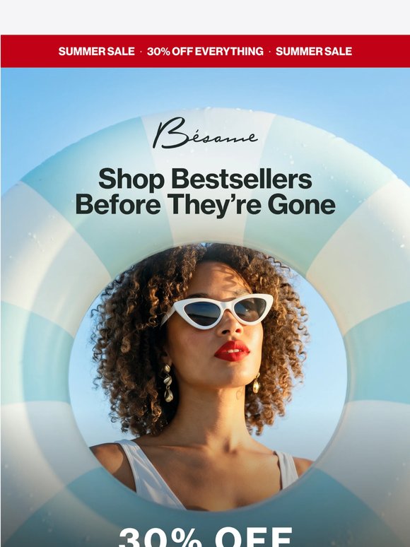 Bestsellers With 30% OFF While Supplies Last
