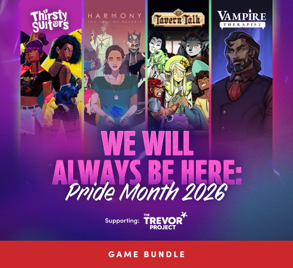 Celebrate Pride Month 2026 with a bundle of queer-centric and inclusive games! 