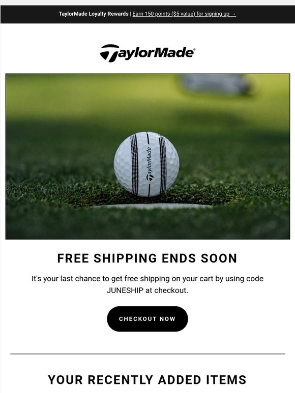 Last Call for Free Shipping on Your Cart