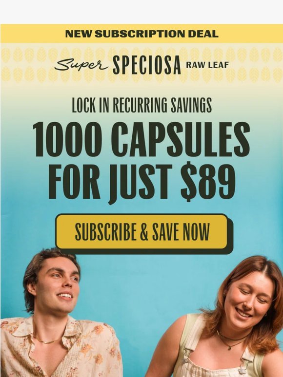 💰 Unbelievable Deal: 1000 Capsules for Just $89!