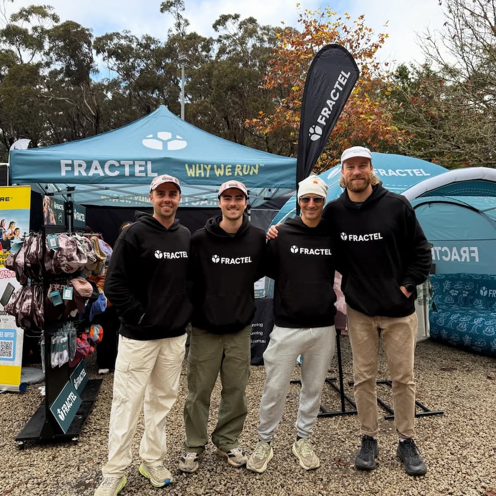 Fractel team members at the Blue Mountains