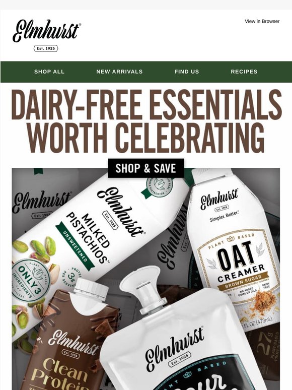 Dairy-Free Done Better🥛