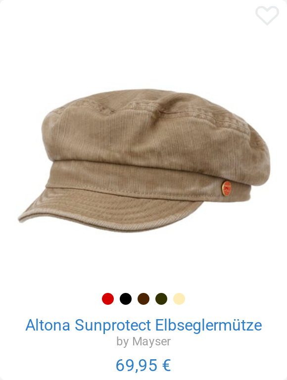 Altona Sunprotect Elbseglermütze by Mayser