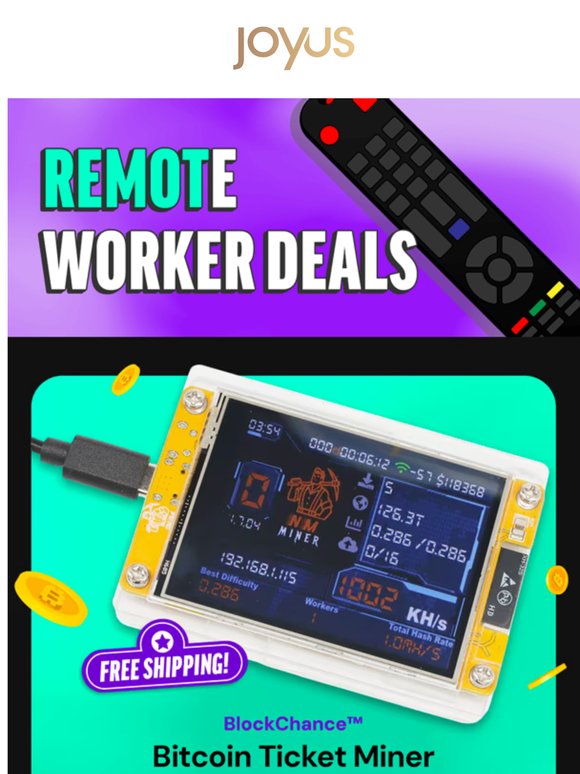 Start Mining Bitcoin With a $60 Gadget. Free Shipping!