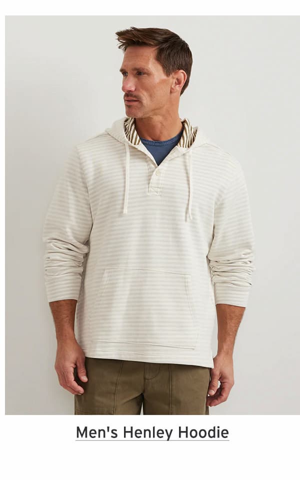 Men's Henley Hoodie