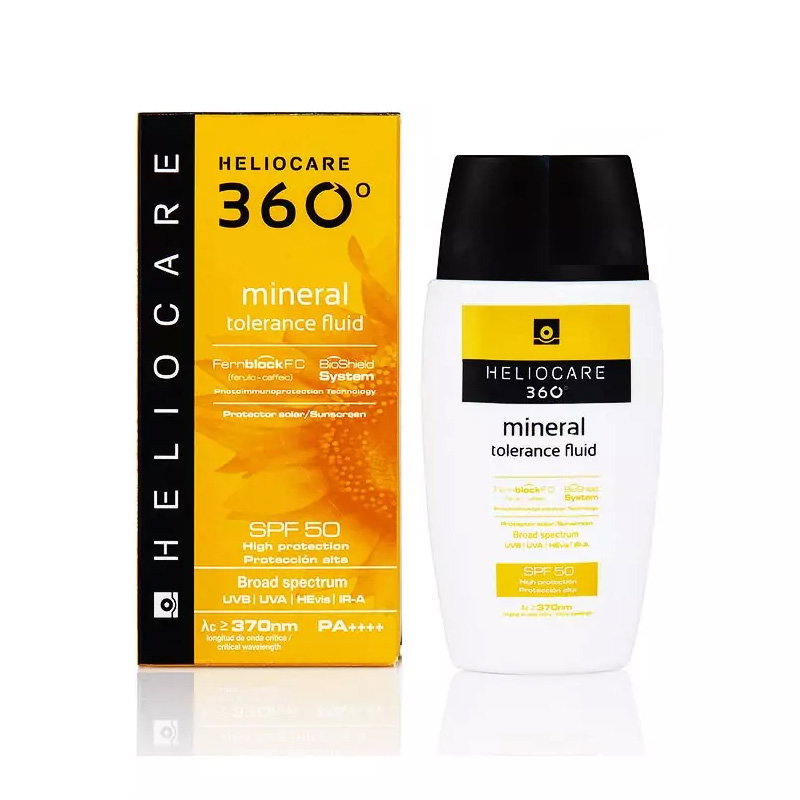 Image of Heliocare 360 Mineral Tolerance Fluid SPF50