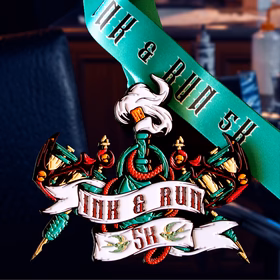 Ink&Run 5k, Tattoo 5K, virtualrun.com