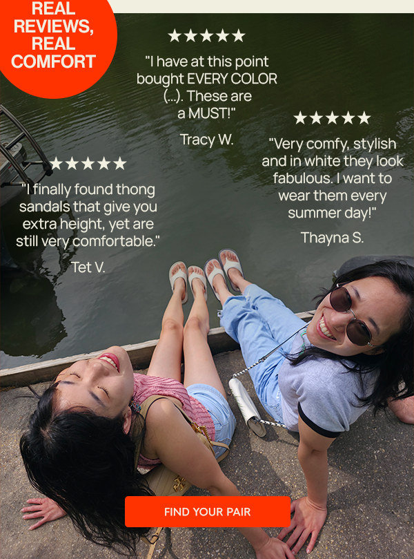 Real reviews, real COMFORT