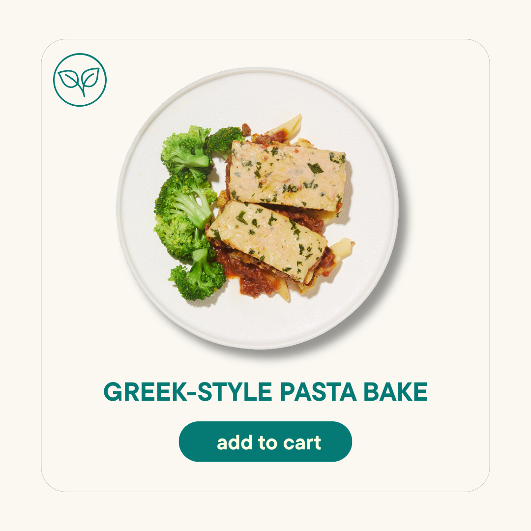 Greek Style Pasta Bake
