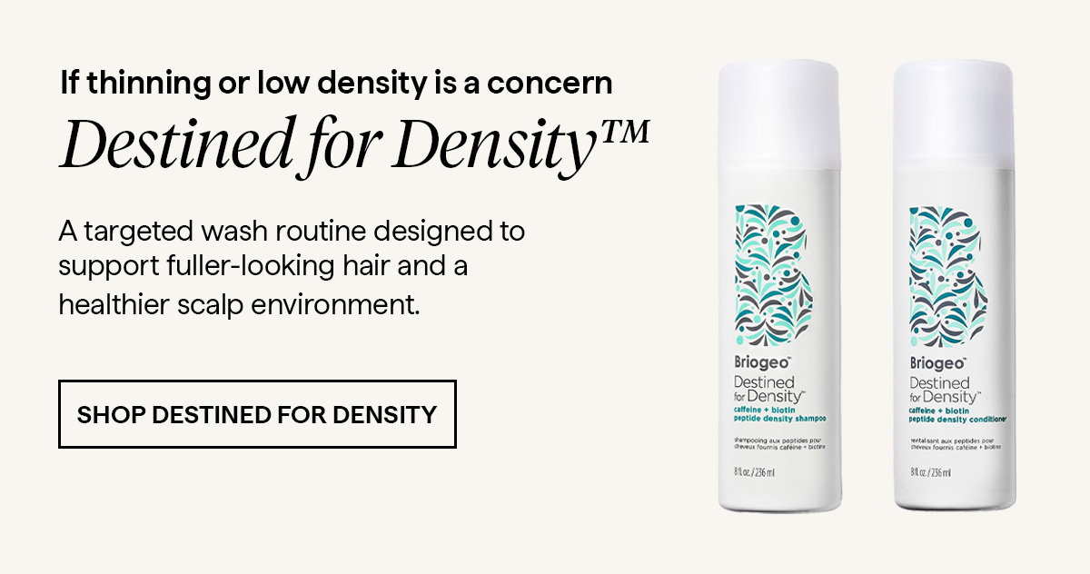 A targeted wash routine designed to support fuller‑looking hair and a healthier scalp environment.