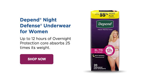 Depend® Night Defense® Underwear for Women