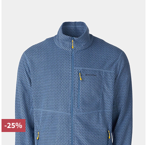 Ayacucho Mens Lightweight Mountain Full Zip Fleece
