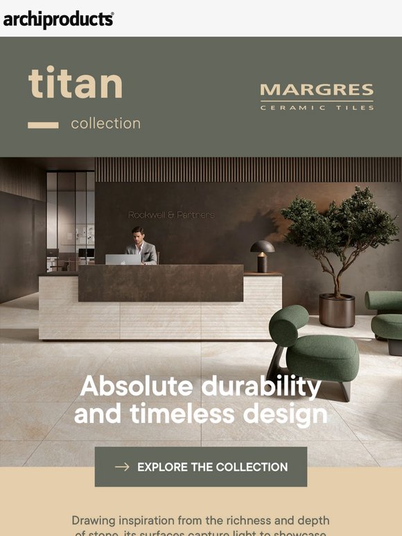 Titan Collection: coverings and flooring with absolute durability and timeless design – Margres