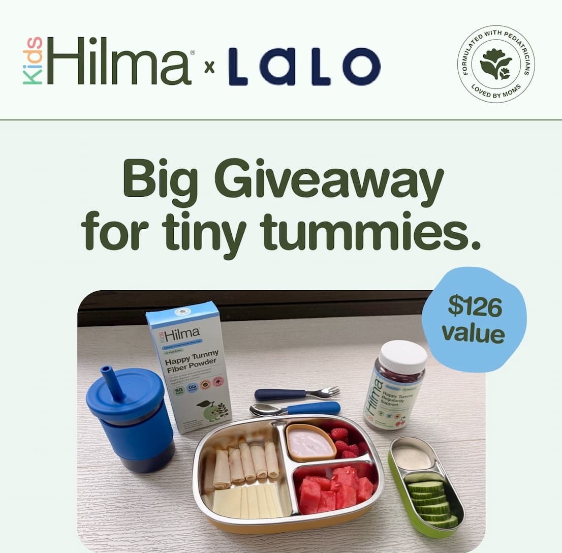 Hilma x Lalo: Big Giveaway for tiny tummies.