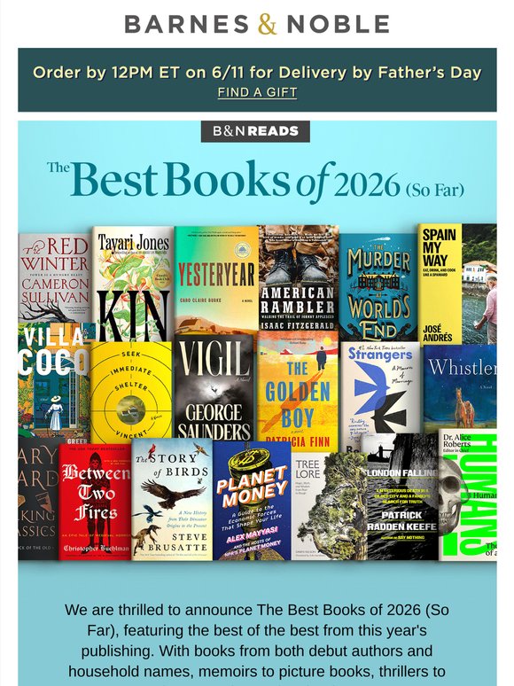 The Best Books of 2026 (So Far)