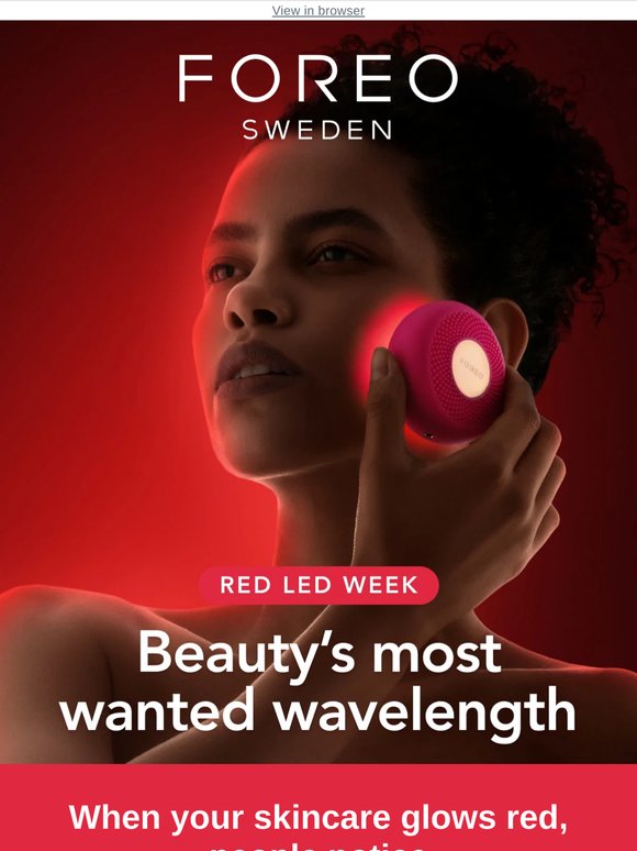 Lit from within this Red LED Week! ✨