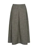 Linen-enriched Skirt