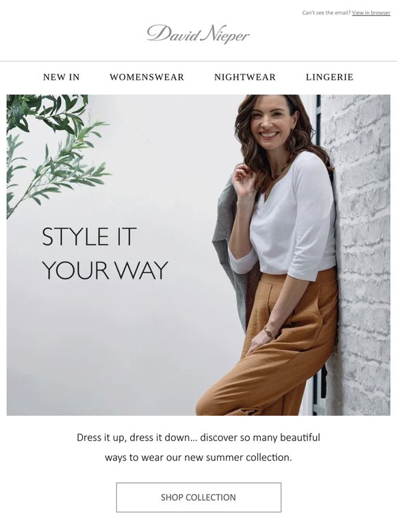 Wear it your way – stylish pieces to discover