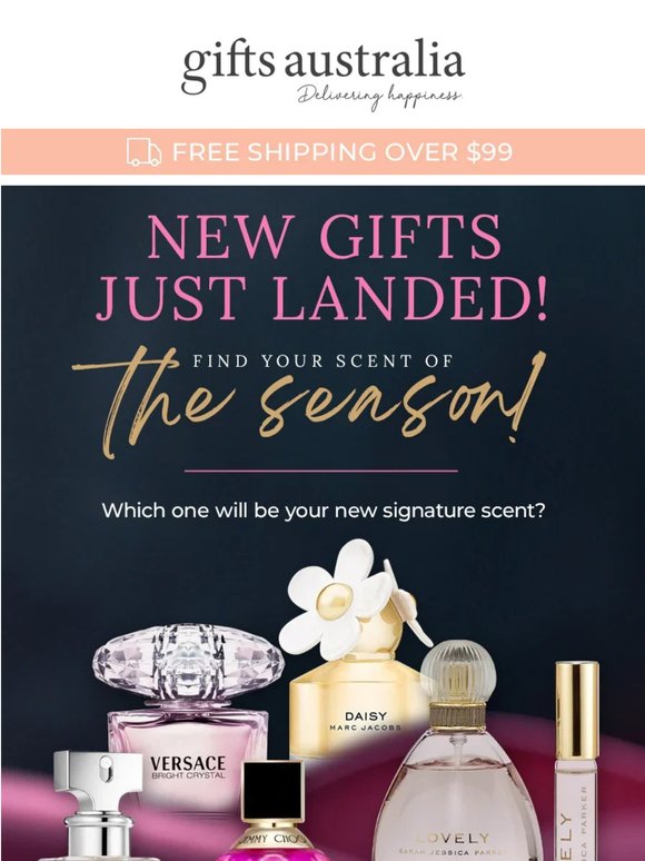 New range! Designer perfumes