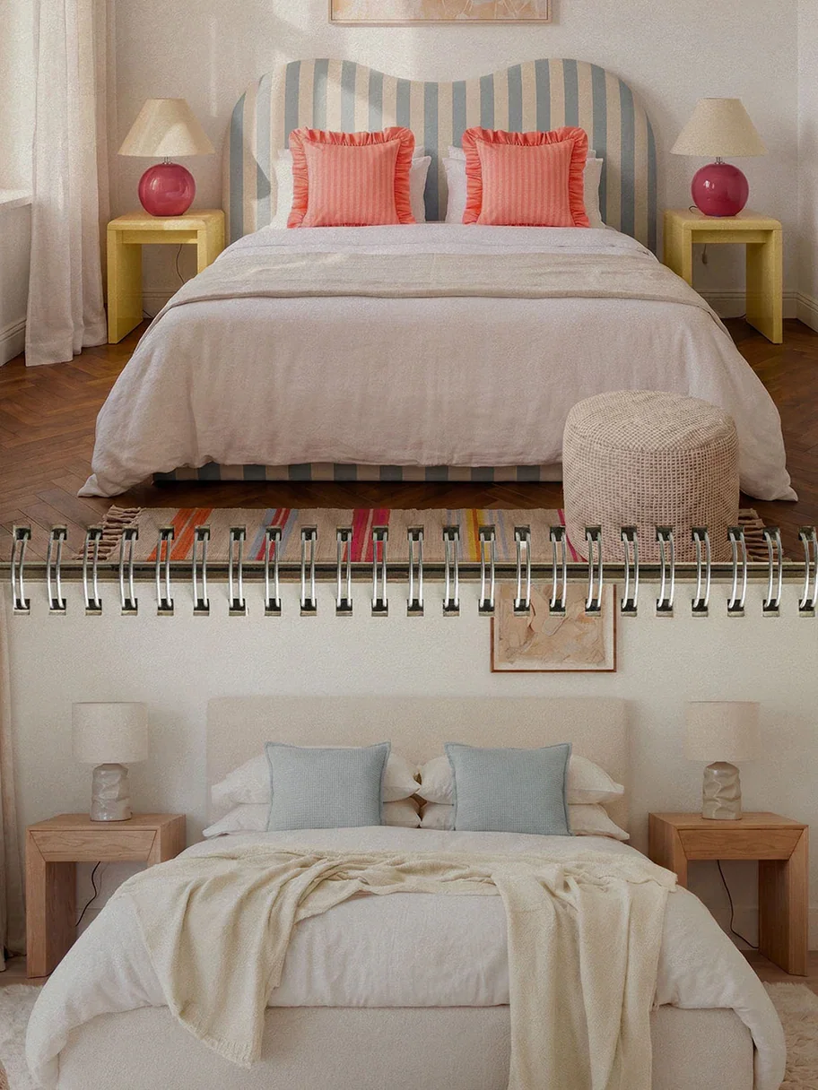 1 dormitorio, 2 looks veraniegos