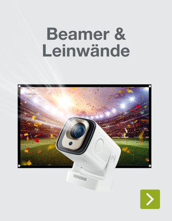 Beamer & Leinwände