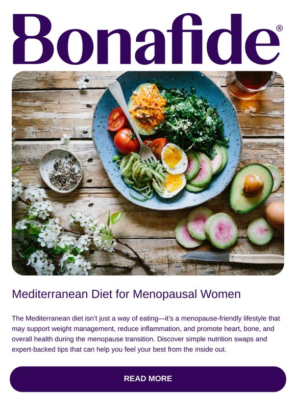 Embrace the Mediterranean Diet for Menopause Relief