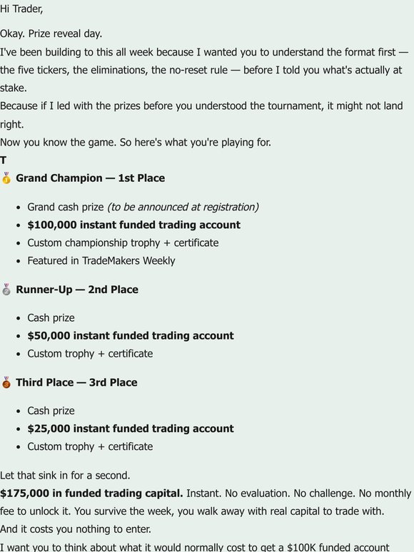 Free to enter. Zero resets. Here's what that means.