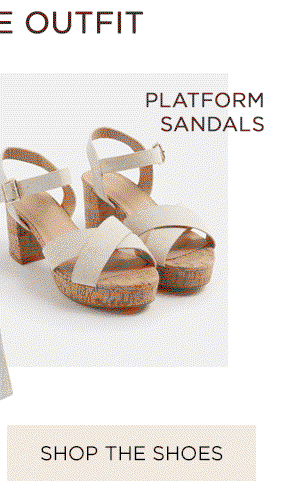 Yours Natural Brown Platform Sandals In Wide E Fit