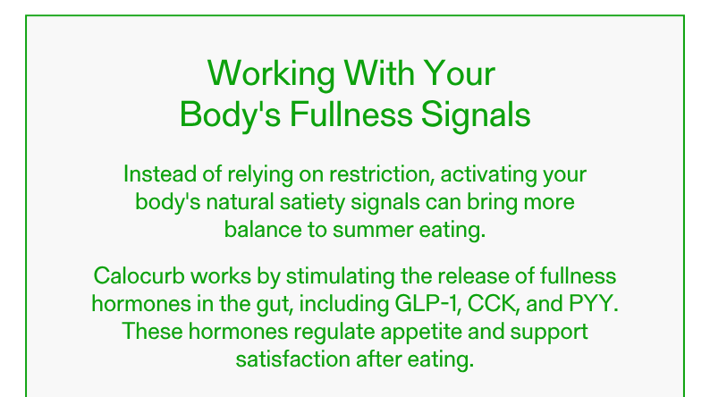 Working With Your Body's Fullness Signals