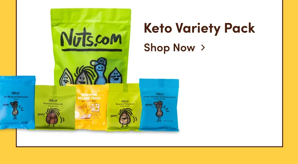 Keto Variety Pack. Shop now. 