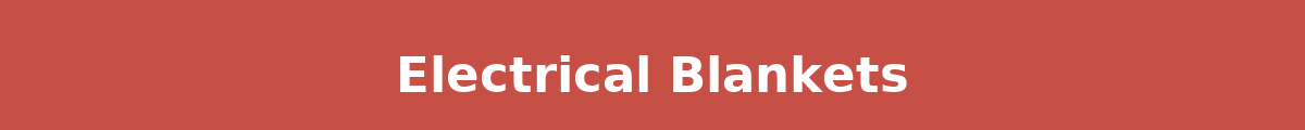 Electrical Blankets