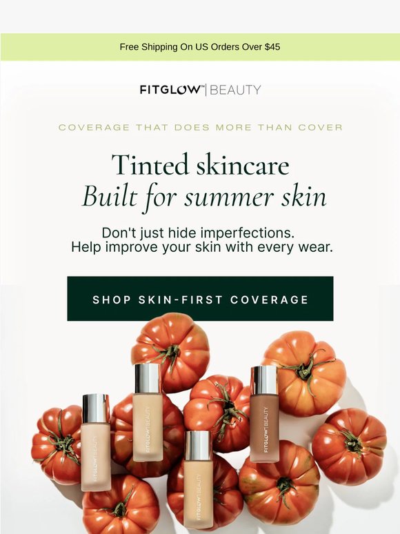 Skincare with coverage 🌿