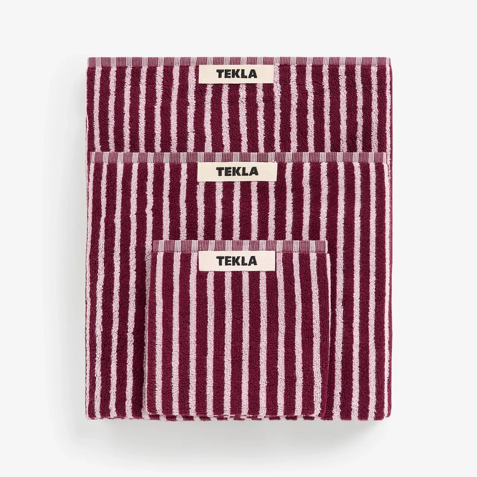 Image of Terry Towel Red | Rose