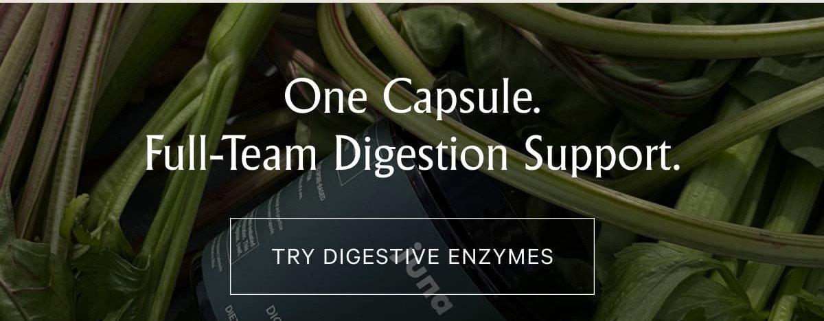 One Capsule. Full-Team Digestion Support.