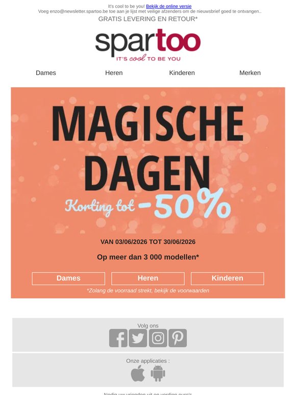 ✨Magische dagen: tot 50% korting op duizenden artikelen met gratis verzending!