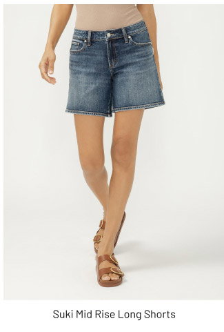 Suki Mid Rise Long Shorts