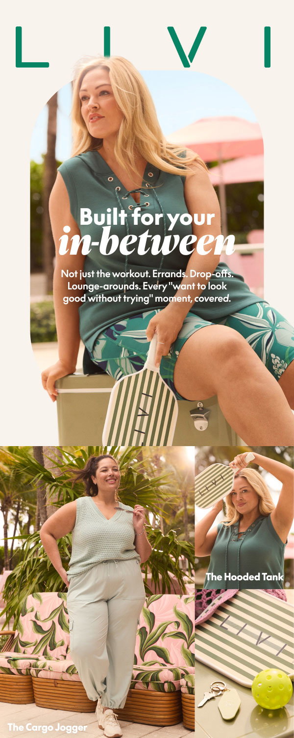 LIVI Tops $25 | LIVI Bottoms $29