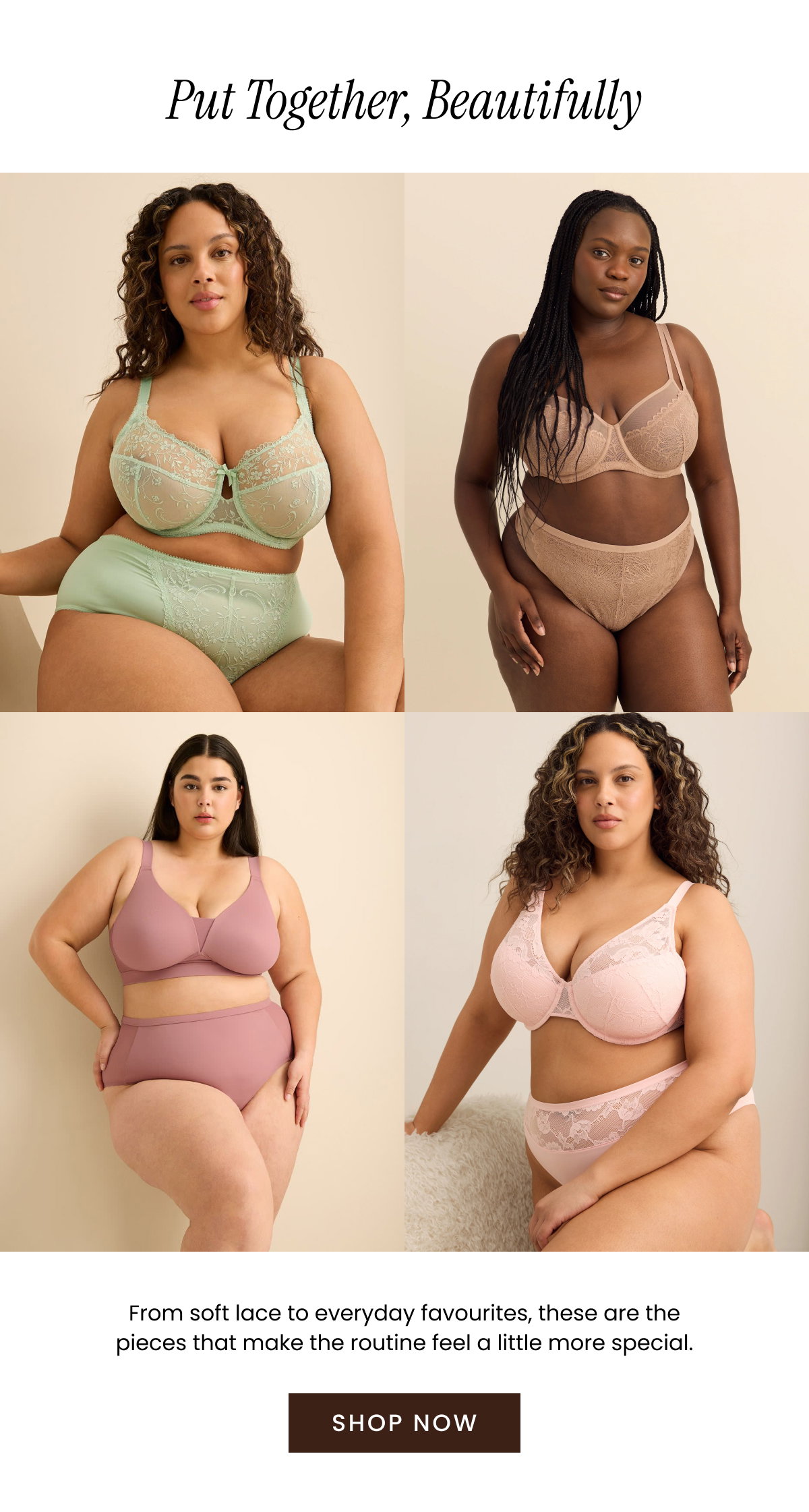 Shop matching sets
