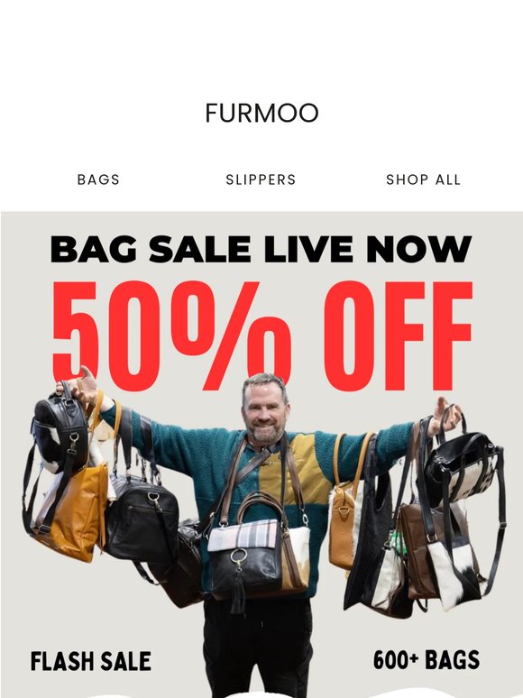 LIVE NOW 50% OFF SALE