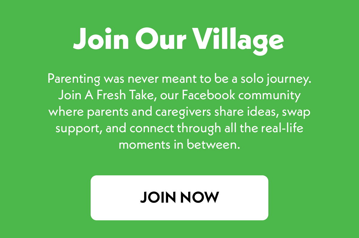 Join Our Village! A Fresh Take.