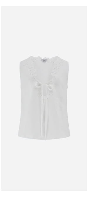 Cornelia Top In White