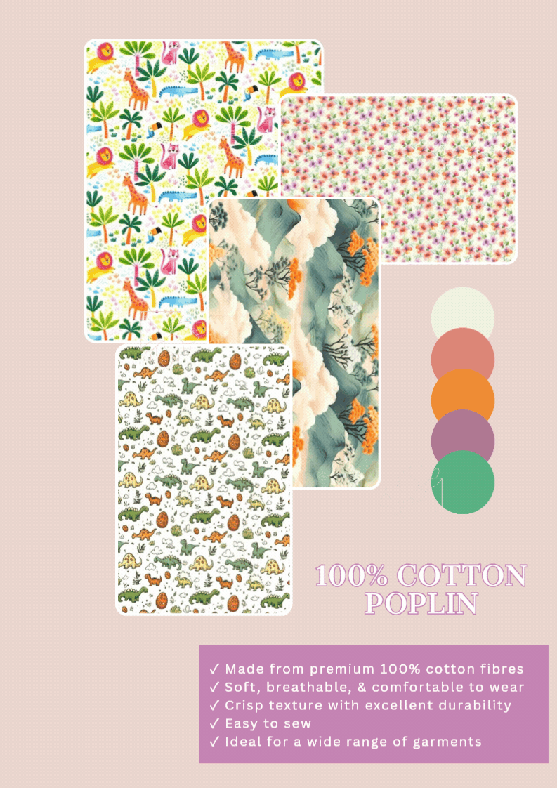 new cotton poplin