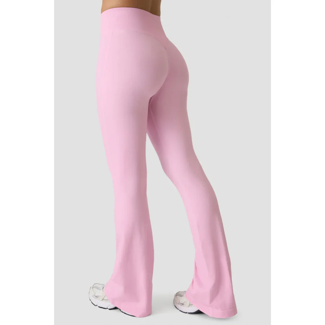 Image of ICIW Smooth Seamless Flared Tights Lady Pink (p)