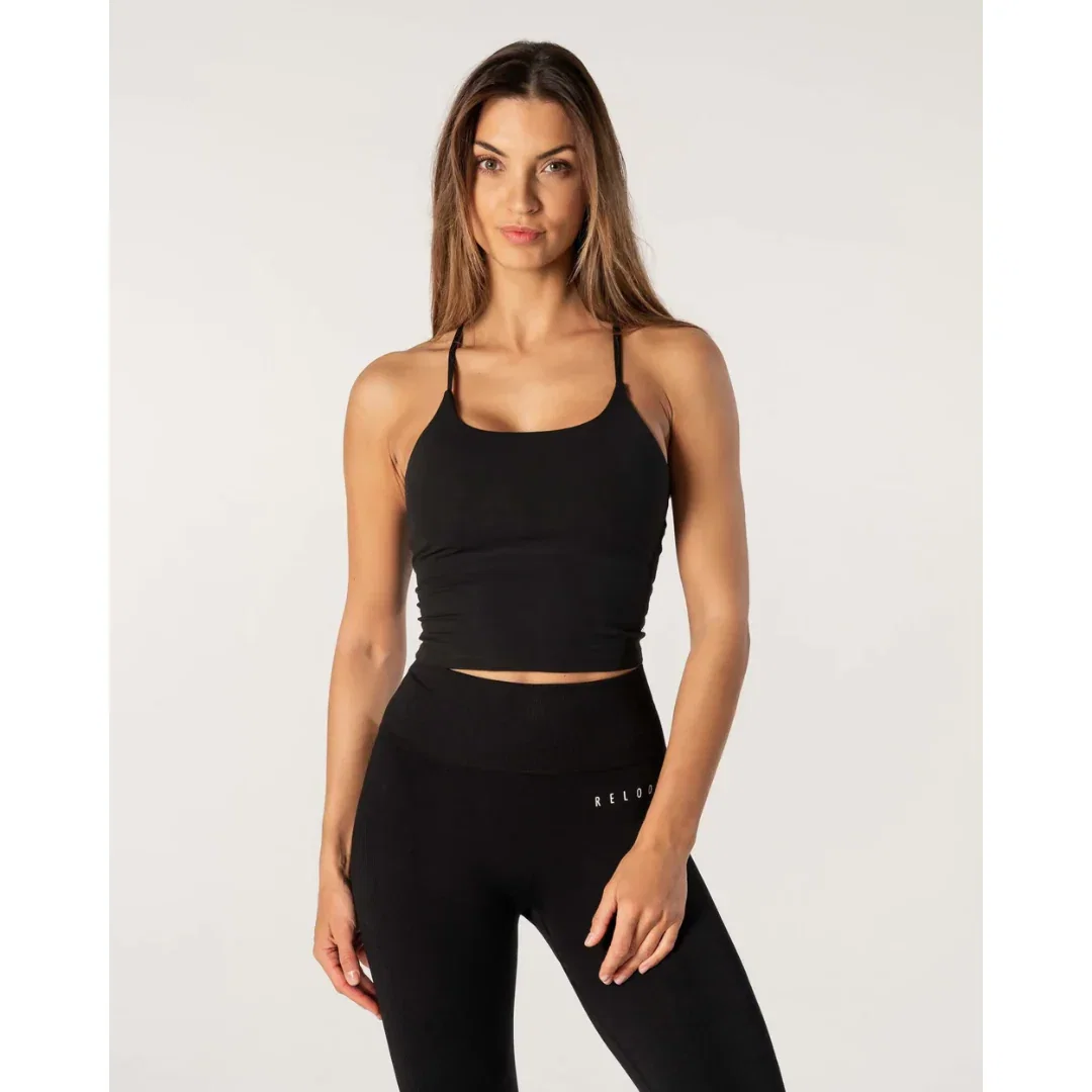 Image of Relode Core Singlet Top, Black